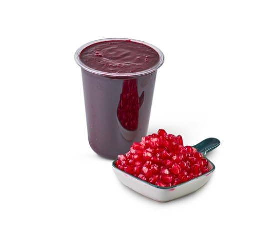 خلطة التوت الشامي مع الرمان