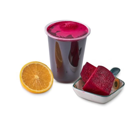 عصير الشمندر والبرتقال من ليتشي فروت